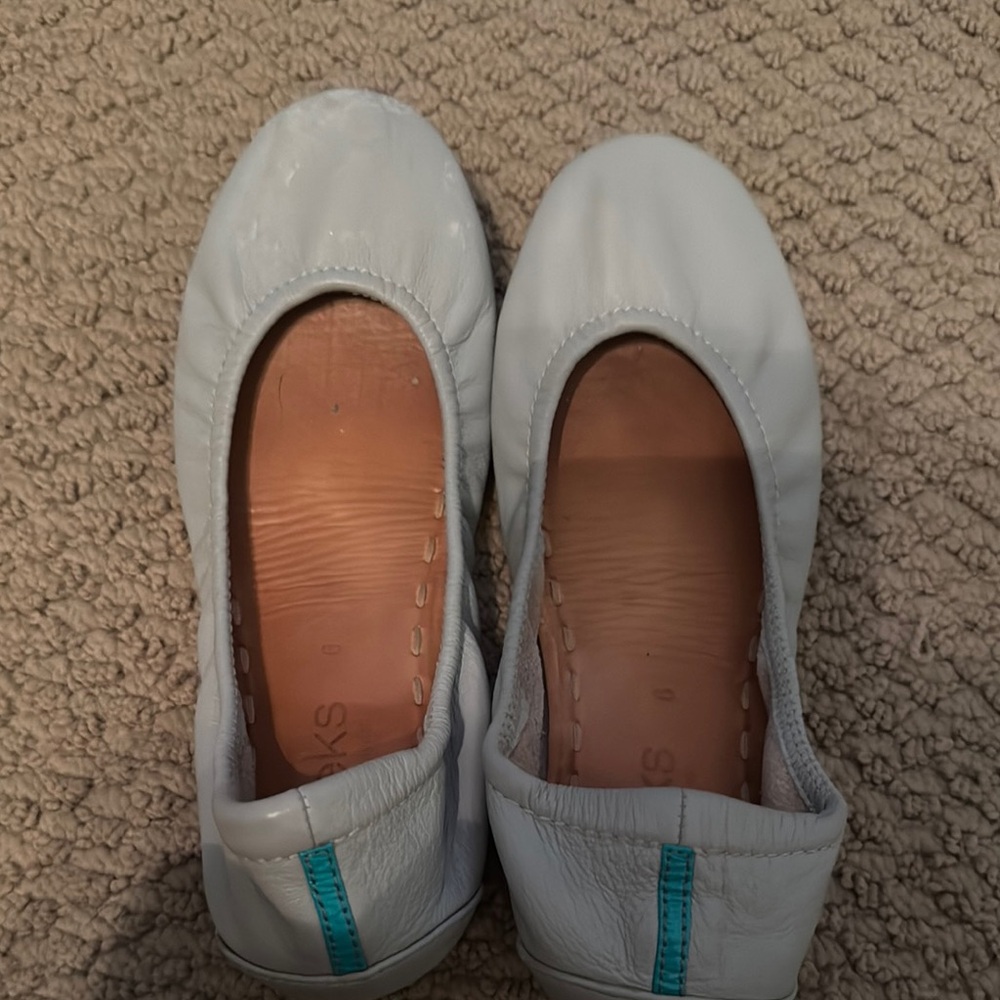 Tieks Gray Flats Sleek Minimalist Design